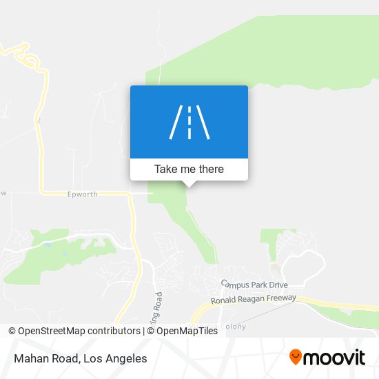 Mapa de Mahan Road