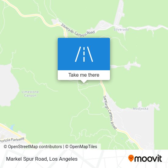Mapa de Markel Spur Road