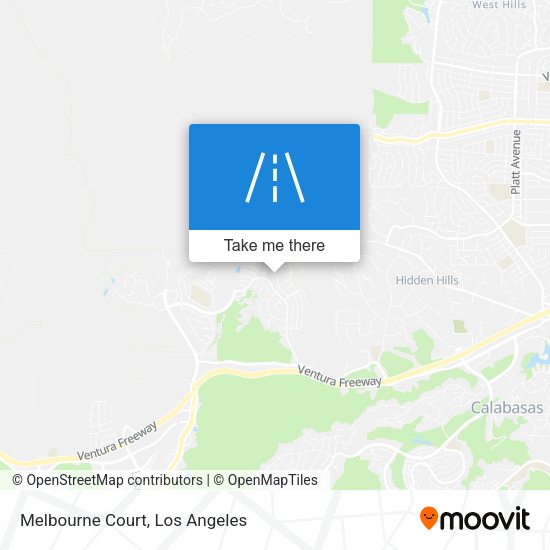 Melbourne Court map