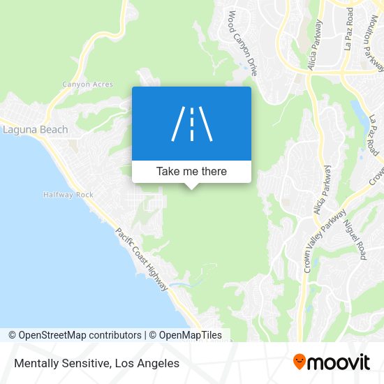 Mapa de Mentally Sensitive