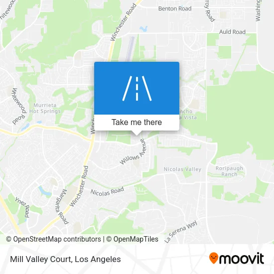 Mill Valley Court map