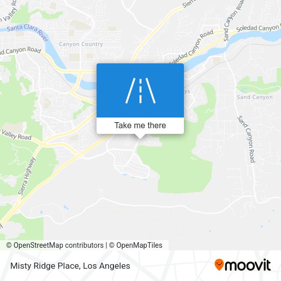 Mapa de Misty Ridge Place