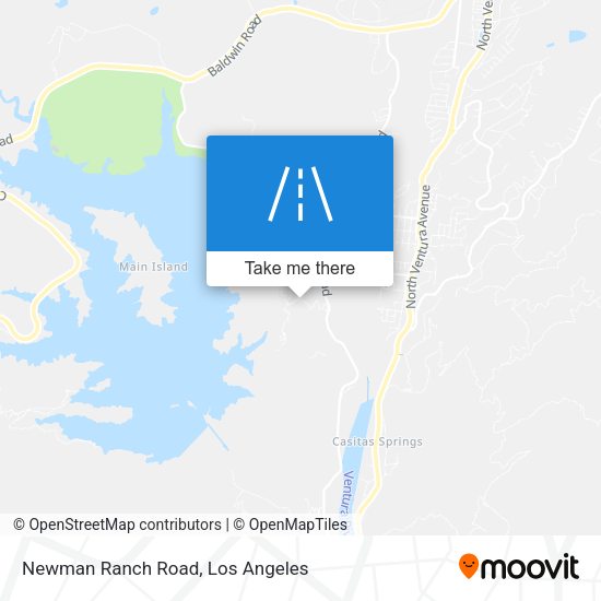 Mapa de Newman Ranch Road