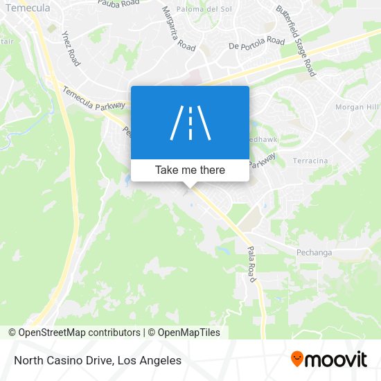 North Casino Drive map