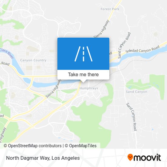 Mapa de North Dagmar Way