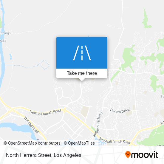 Mapa de North Herrera Street