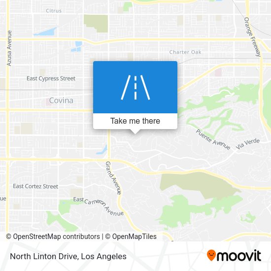 North Linton Drive map