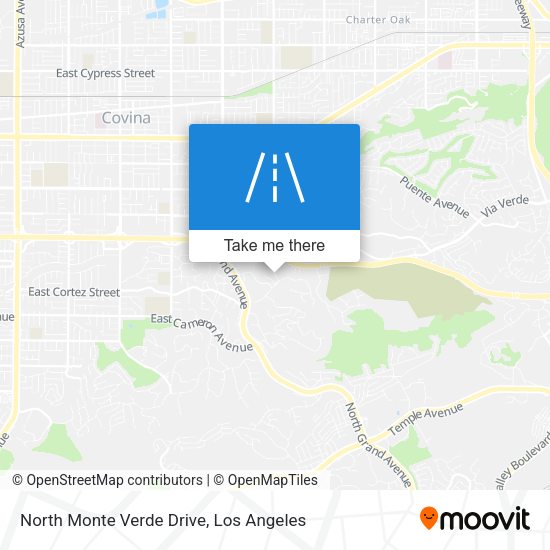Mapa de North Monte Verde Drive
