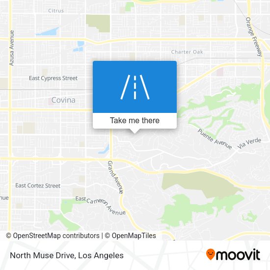 North Muse Drive map