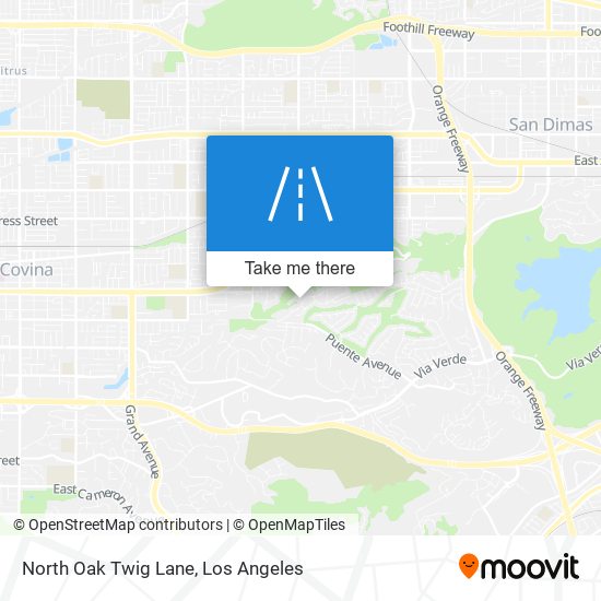 Mapa de North Oak Twig Lane