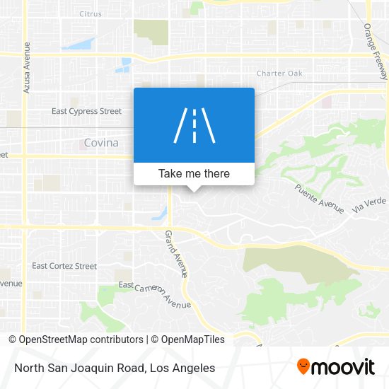 Mapa de North San Joaquin Road