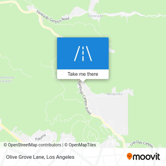 Mapa de Olive Grove Lane