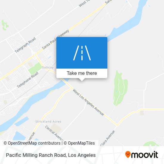 Mapa de Pacific Milling Ranch Road