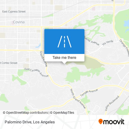 Mapa de Palomino Drive