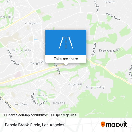 Mapa de Pebble Brook Circle