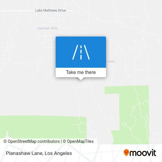 Mapa de Planashaw Lane