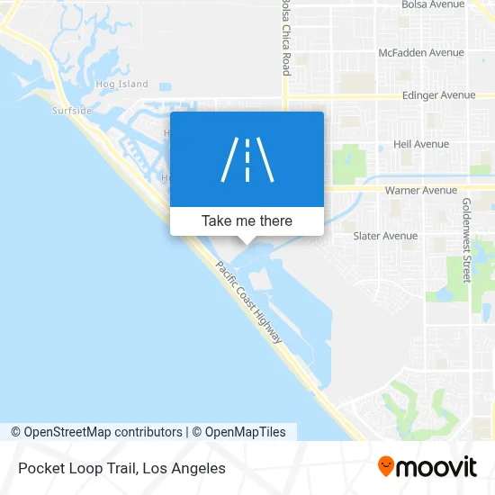 Pocket Loop Trail map