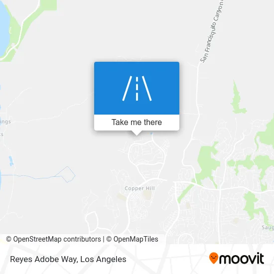 Reyes Adobe Way map