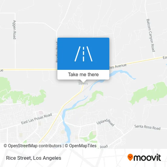 Rice Street map