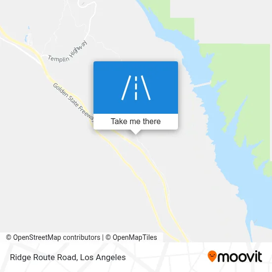 Ridge Route Road map