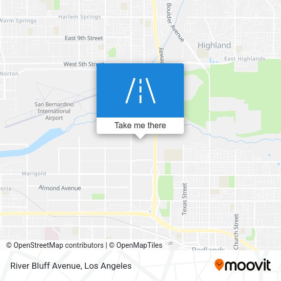 Mapa de River Bluff Avenue