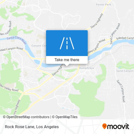 Mapa de Rock Rose Lane
