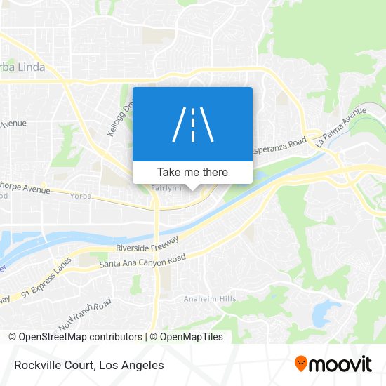 Mapa de Rockville Court