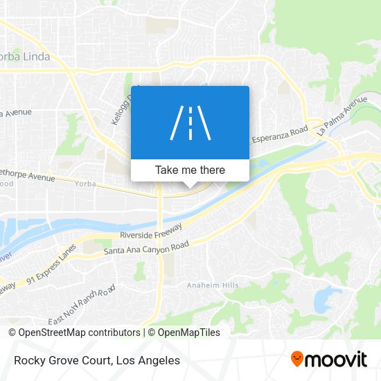 Rocky Grove Court map