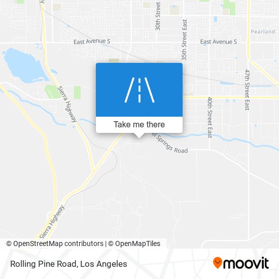 Rolling Pine Road map