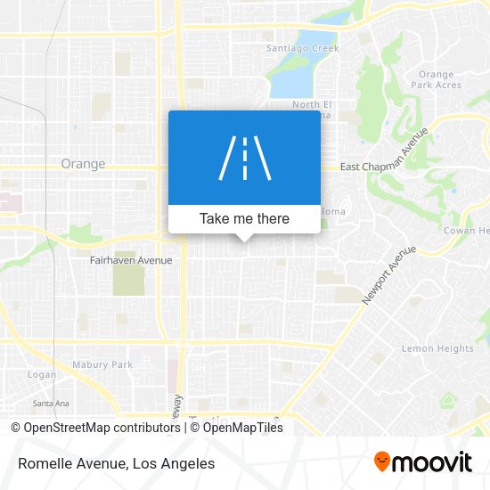 Mapa de Romelle Avenue