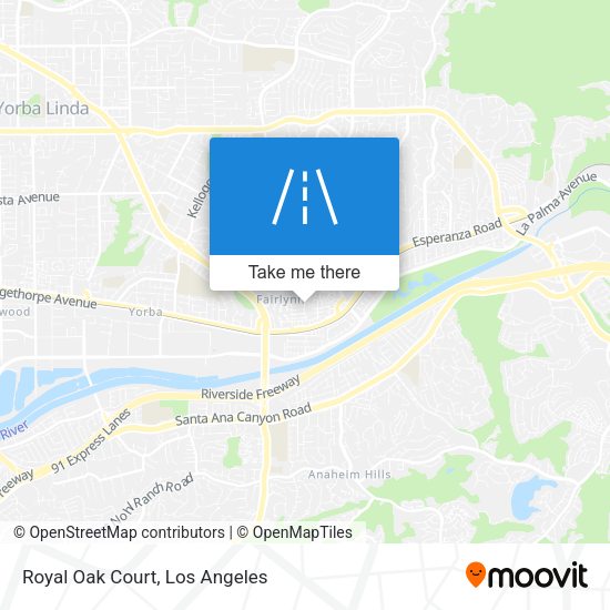 Mapa de Royal Oak Court