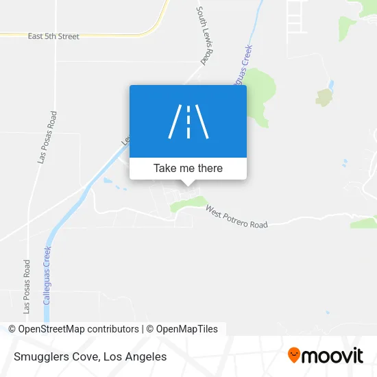 Smugglers Cove map