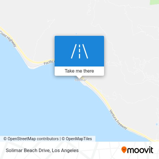 Solimar Beach Drive map