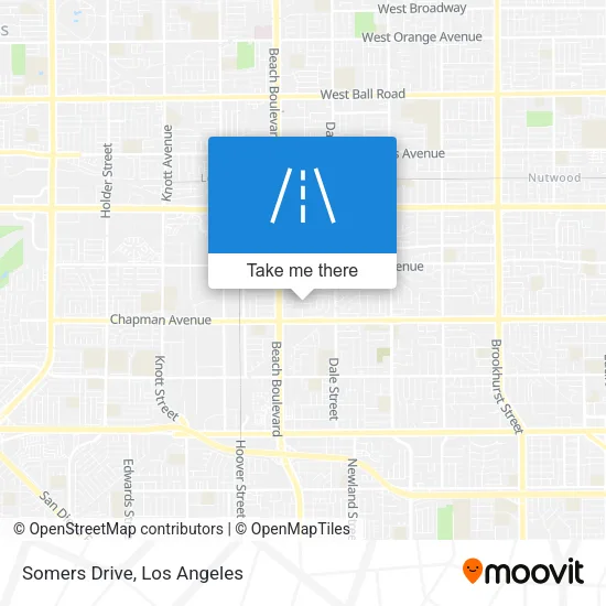 Somers Drive map