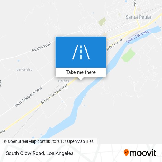 Mapa de South Clow Road