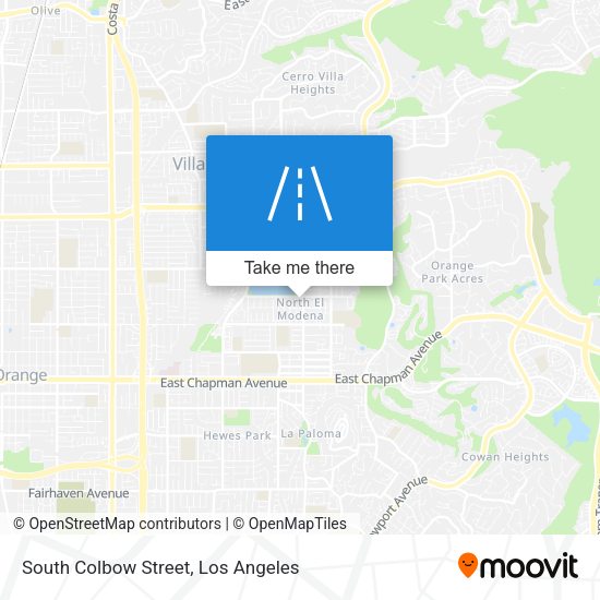 Mapa de South Colbow Street