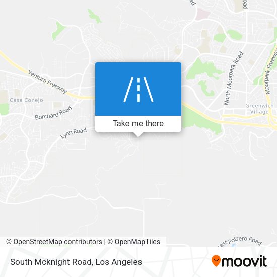 Mapa de South Mcknight Road