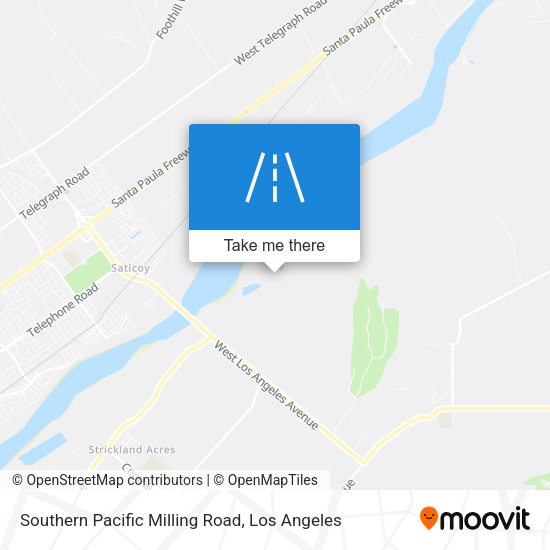 Southern Pacific Milling Road map