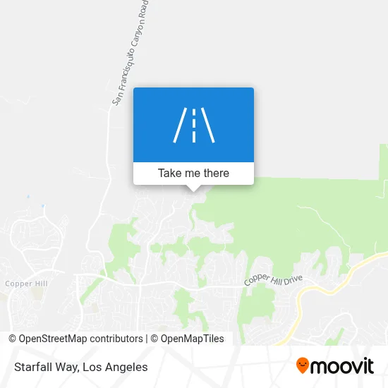 Starfall Way map
