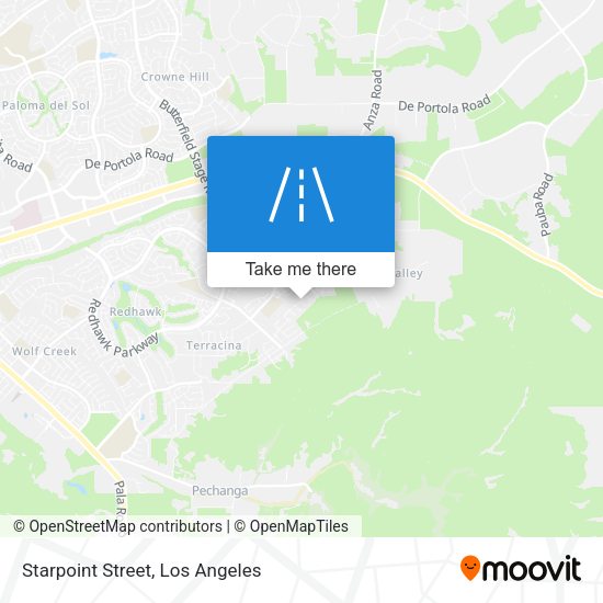 Starpoint Street map