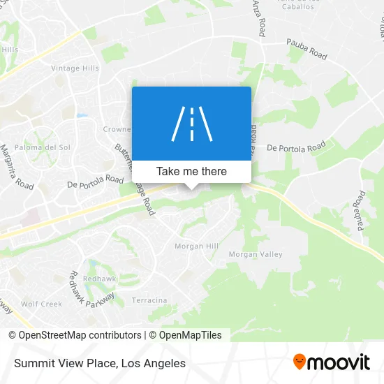 Summit View Place map