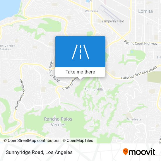 Sunnyridge Road map