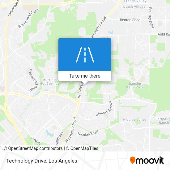 Technology Drive map