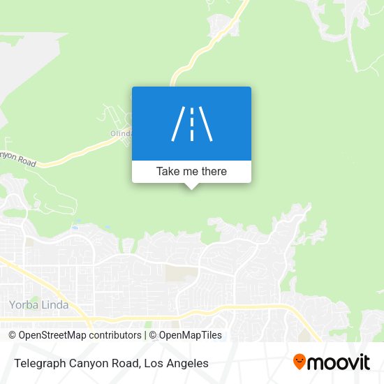 Mapa de Telegraph Canyon Road