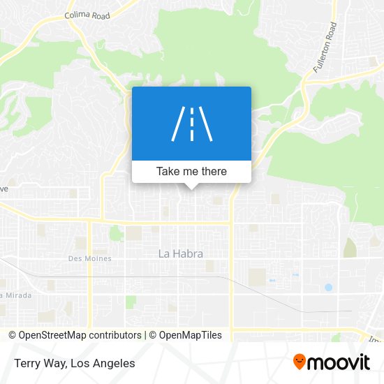 Mapa de Terry Way