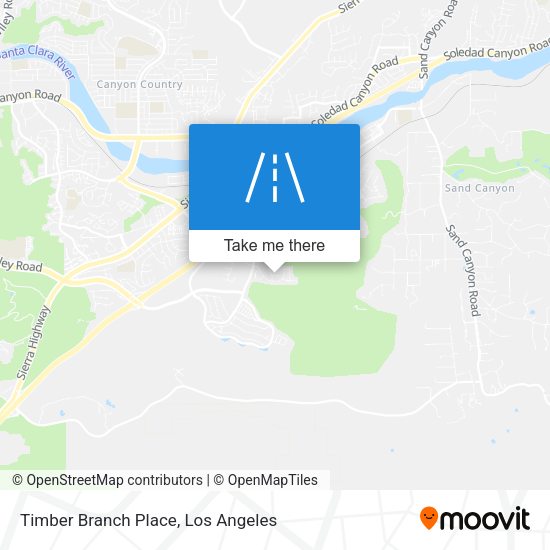 Timber Branch Place map