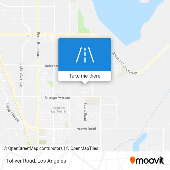 Mapa de Toliver Road
