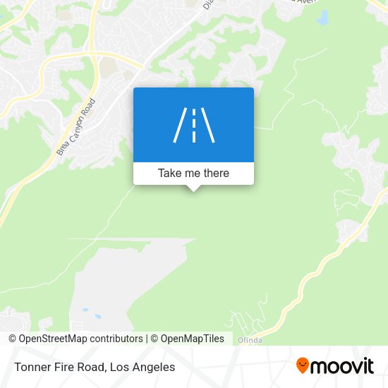 Tonner Fire Road map