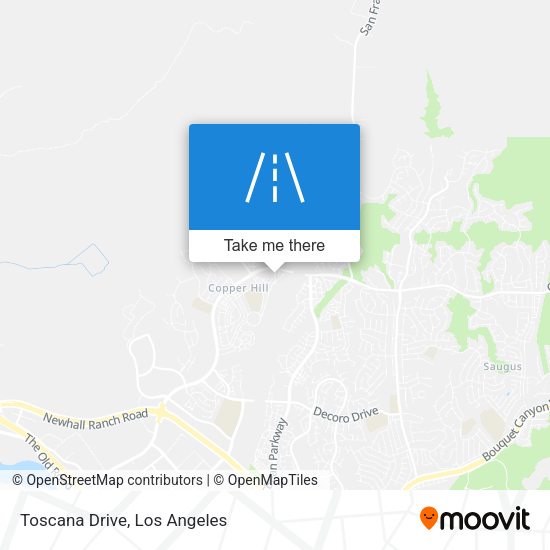 Toscana Drive map