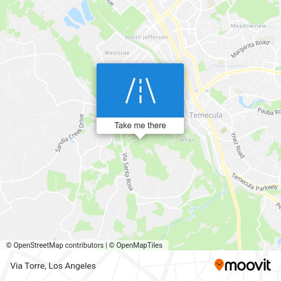 Mapa de Via Torre